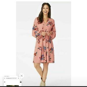 Matilda Jane floral dress long sleeve XL